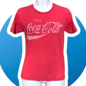 - Vintage Coca-Cola Short Sleeve Tee! VGUC!